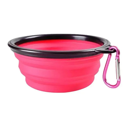 Portable Folding Silicone Pet Bowl