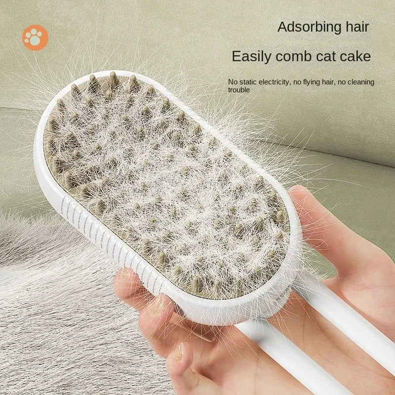 3 in 1 Electric Spray Steamy Brush