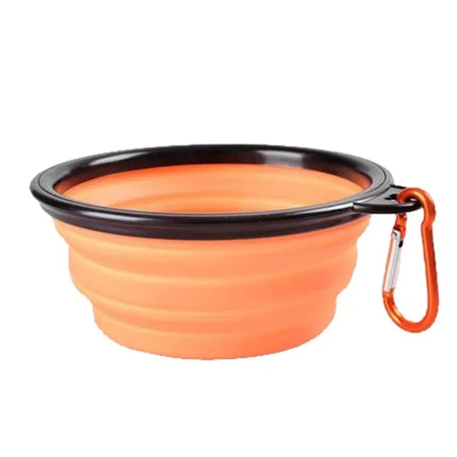 Portable Folding Silicone Pet Bowl